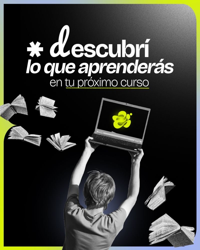Flyer de los cursos de marketing digital de Eunoia Campus